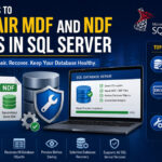 Methods to repair MDF and NDF files in SQL Server