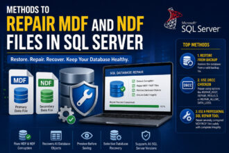 Methods to repair MDF and NDF files in SQL Server